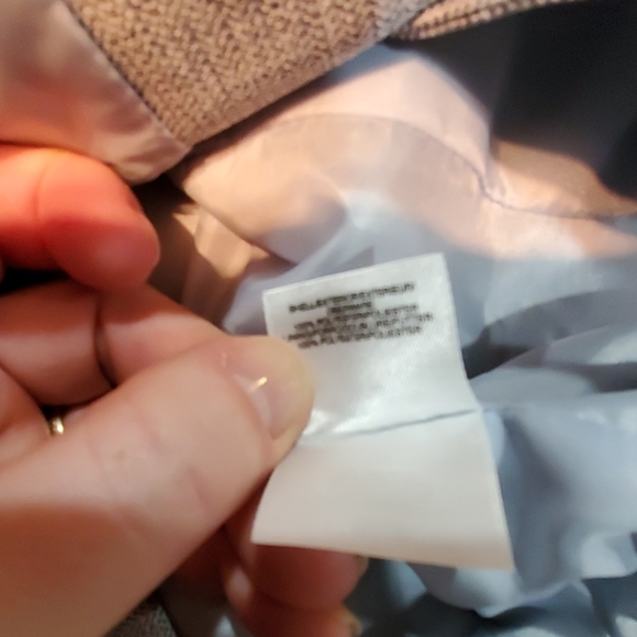 Evan Picone Women's 3 Button Longer Gray & Blue Dress Blazer Size 4 Bust 36 Inch - Picture 2 of 6